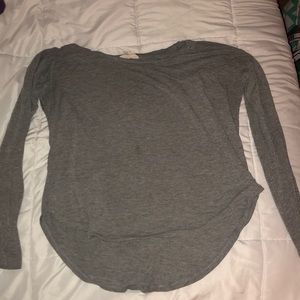 GREY LONG SLEEVE FOREVER 21